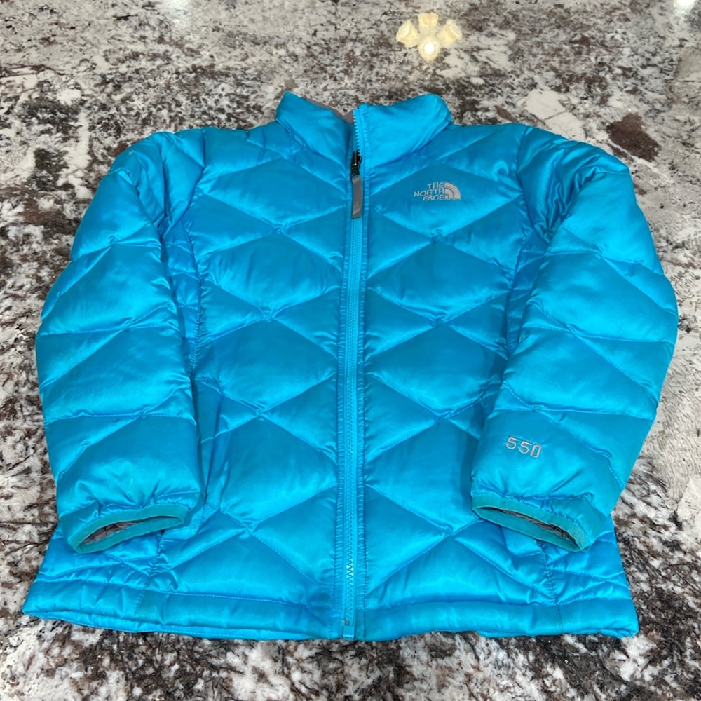 Girls The North Face quilted jacket Medium